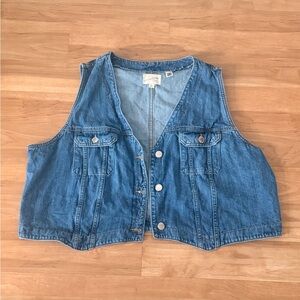 Universal Thread Light Blue Denim Top